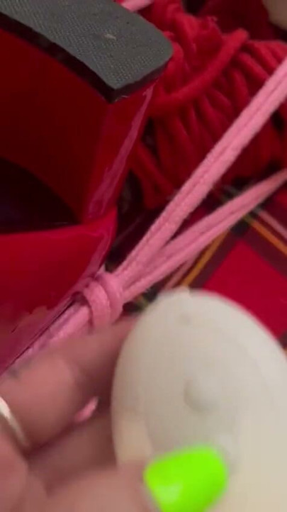 Hogtied sissy with vibe in ass | Clip 1