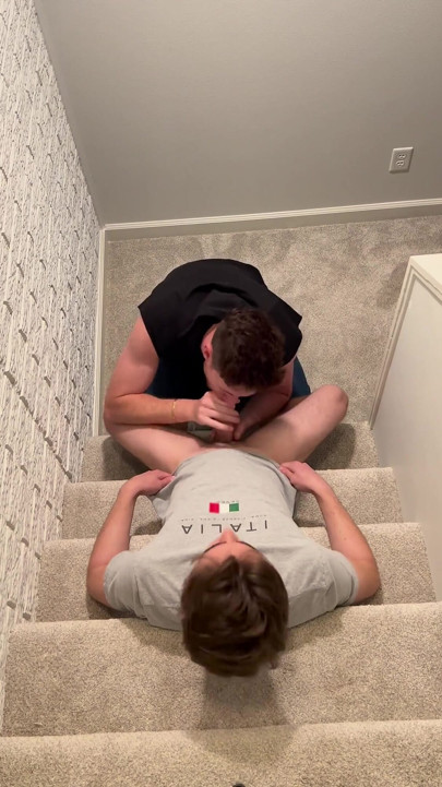 Giving My Stepbrother a Blowjob on His Birthday