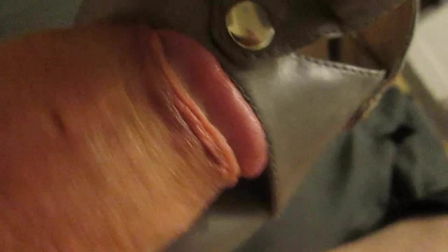 Fucking n cumming worn out gray strappy Heels