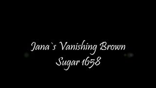 Vanishing zucchero di canna 1658