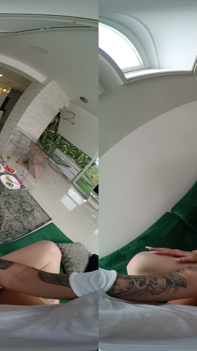 Teen Gets Horny After Dinner - Virtual Real Porn | Clip 2