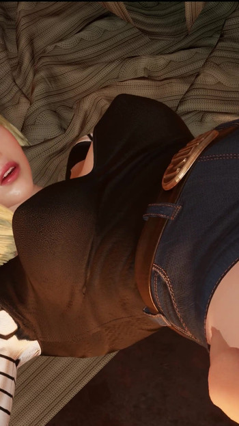 Epic moment from "Android 18 from Dragonball hard fucked"