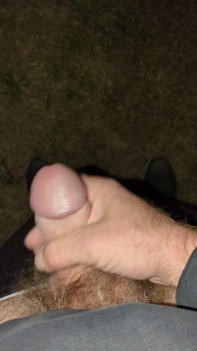 Jerk off Outdoors