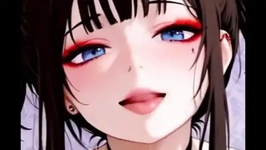 SCHÖNES HENTAI-MÄDCHEN WIRD VON IHREM FREUND RICHTIG HART GEFICKT