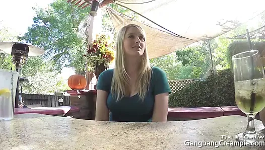 Sommer interview vor ihrem blowbang
