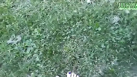 Поклонение азиатской богини серии 006 босые ступни, том 1, наконец, хорошая погода на том, где я нахожусь! Я снимаю своих бегунь