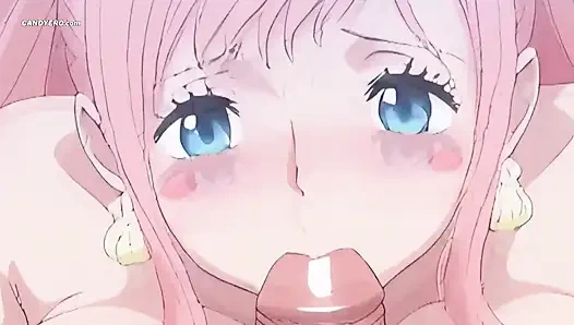 Королевство Рюгу никогда не видел свою принцессу такой - на ее коленях, рот полный - AI генерируется