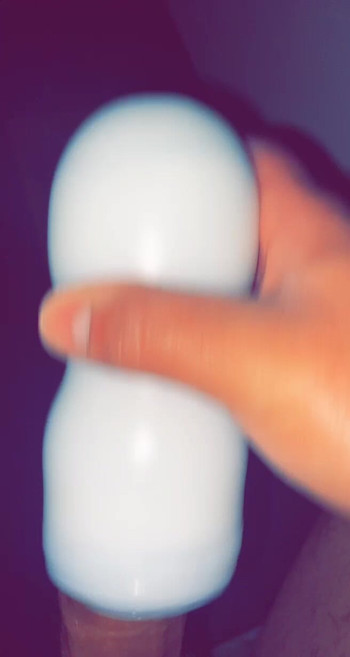 Using a sex toy