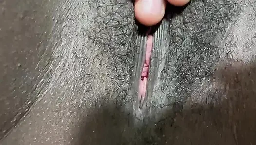 Big pussy playing with sex toy fun