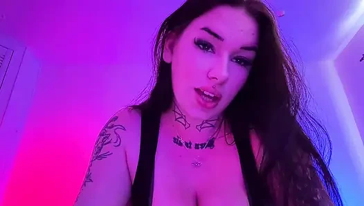 Versaute britische goth-mami ASmr wichsanleitung