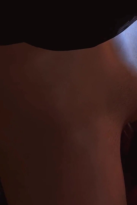 Hot Baddie Moans Against the Wall