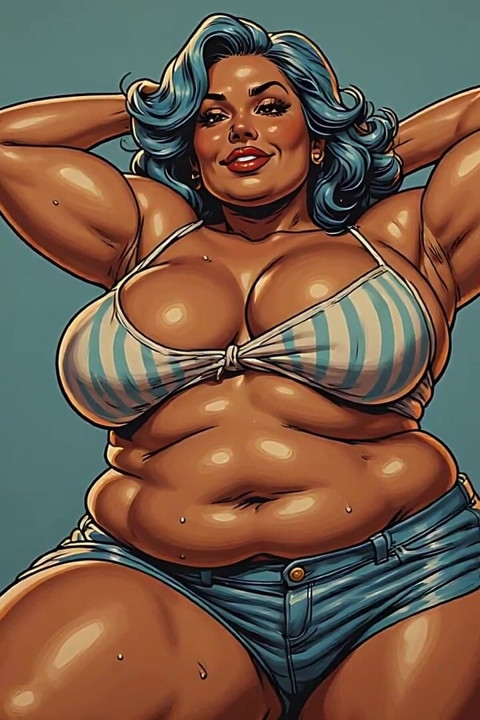 Big Tit BBW Art