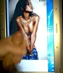 Rihanna Esquire cum jizz tribute