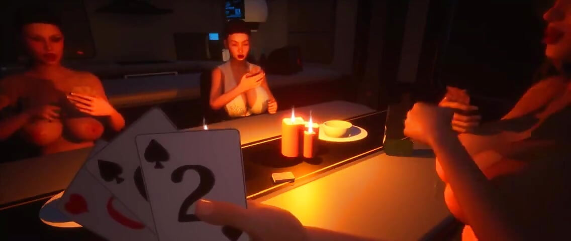 Last Hope - Part 37 - Strip Poker and Threesome with Babes! by Loveskysan69