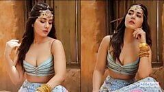 En seksi 7 güneyde Hint aktris, büyük göt ve büyük göğüsler