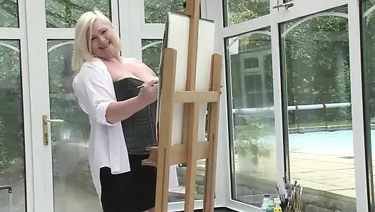 Lacey starr, alt und jung, lecken mit