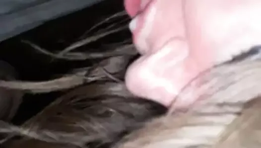 Sucking the cum out my little dick pt2