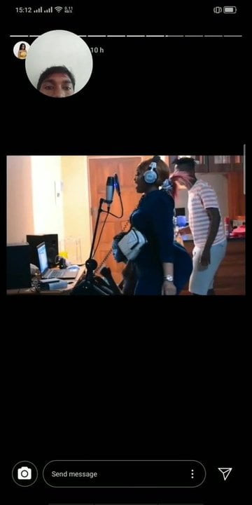 backstage studio
