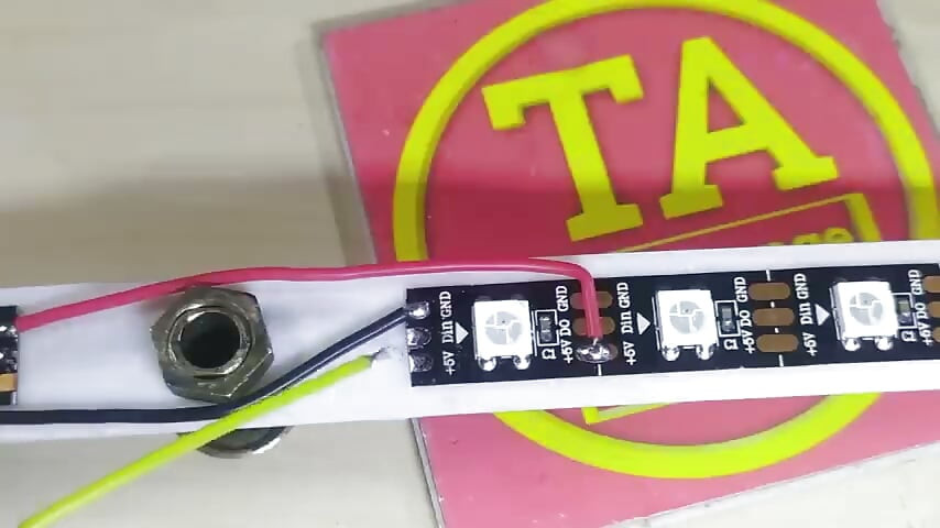 How to create LED fan in home