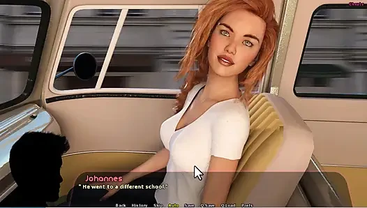 Haley hikayesi #10 - Haley sıska yüzmeye gitti. Asriane Stephanie Johannes sakso çekiyor.