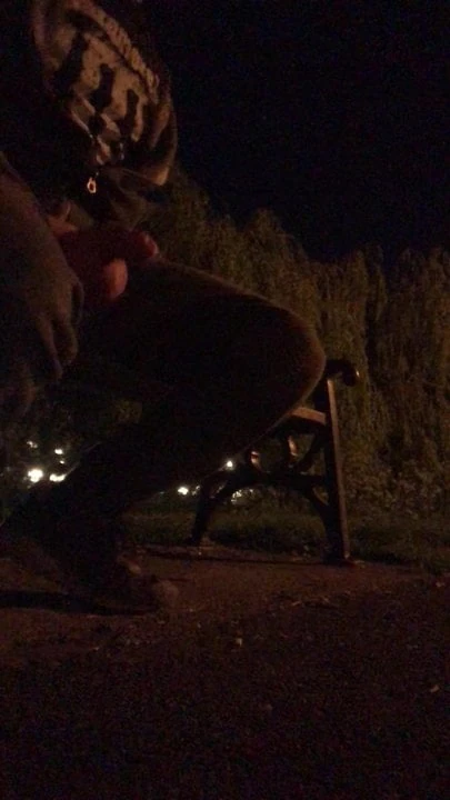 Pumped balls in park