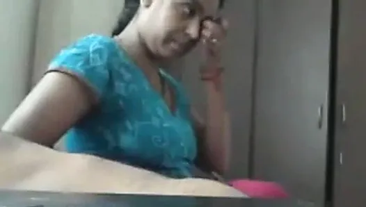 Moments of aunt caught