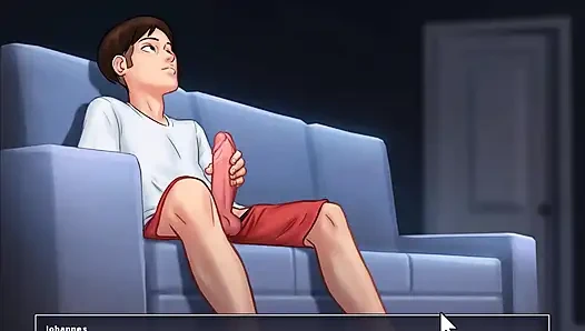 Летняя сага: Я трахнул старую Roz