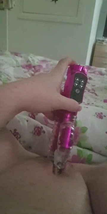 Tinder slut with dildo part 3