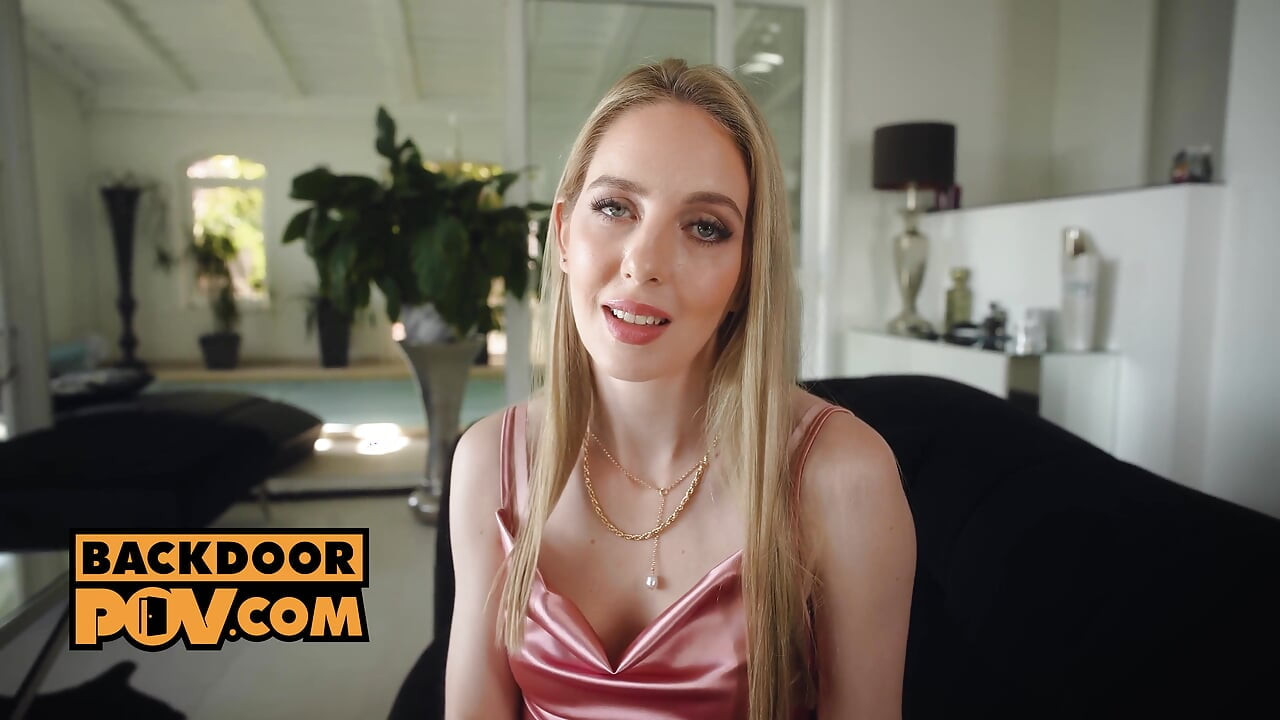 POV - Banging your new pornstar talent Carolina Savage