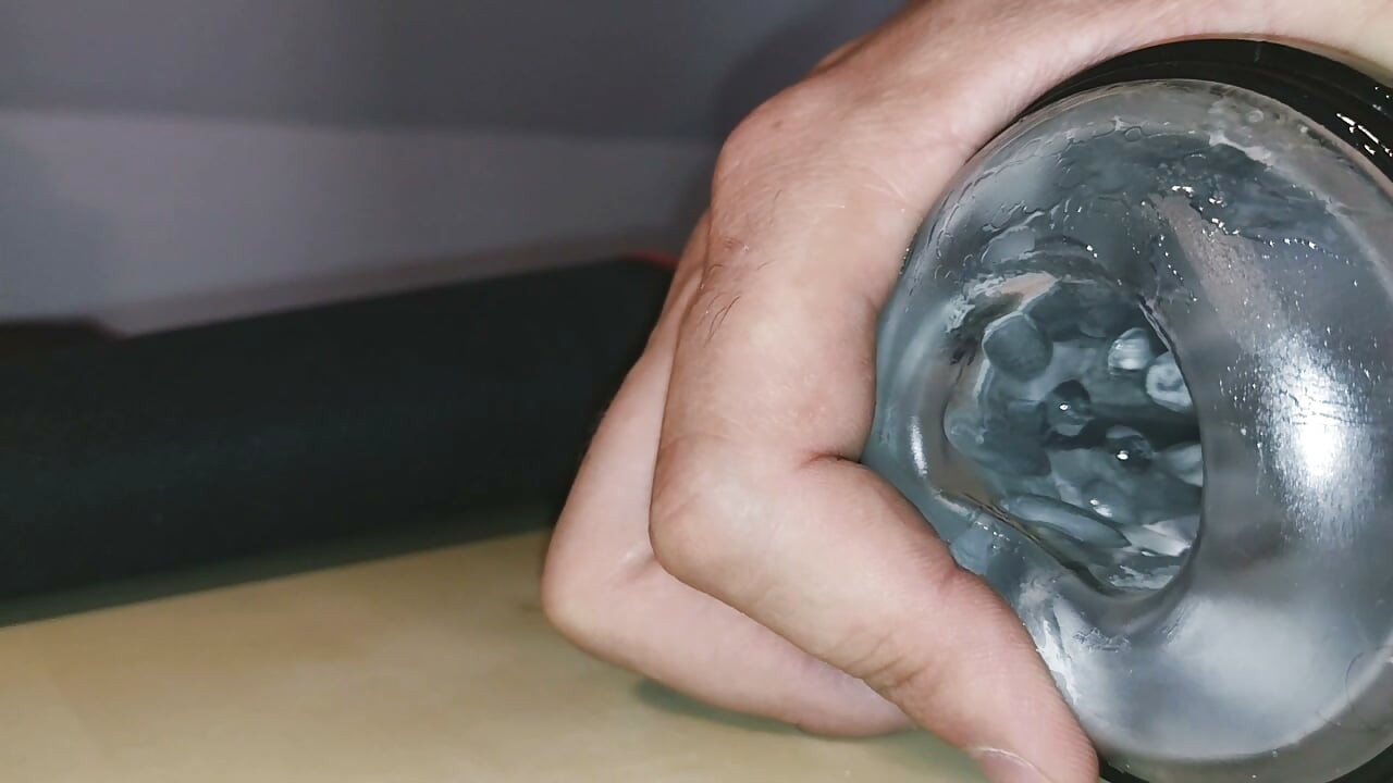 Close up fleslight fuck and slow MOTION CUMSHOT FOR YOU