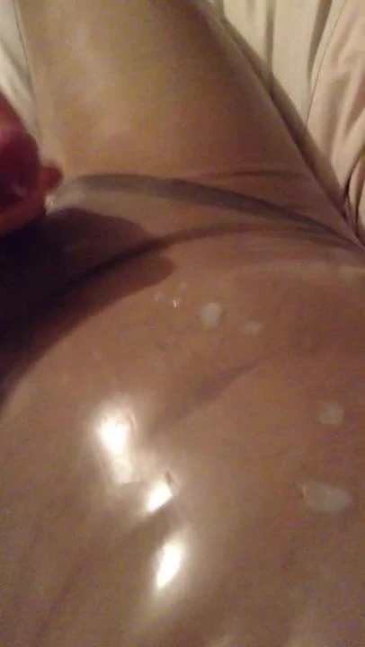 Transparent latex suit cum