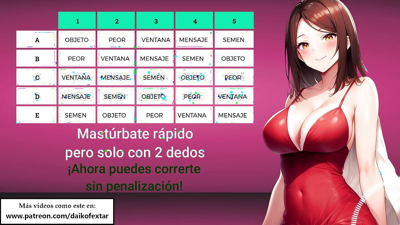Don't when she asks you to! If you do you will be punished. - JOI Spanish voice. ASMR role.