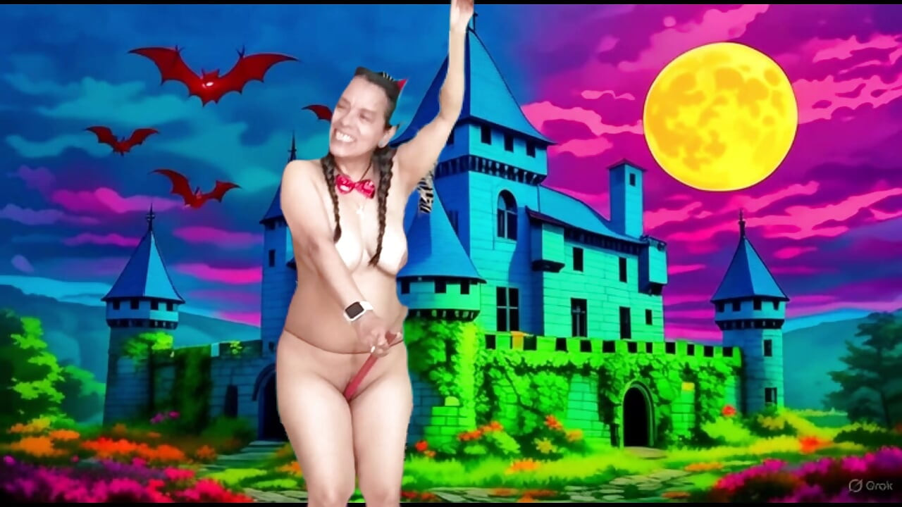 Cum Sucking Vampire with Garabas and Olga