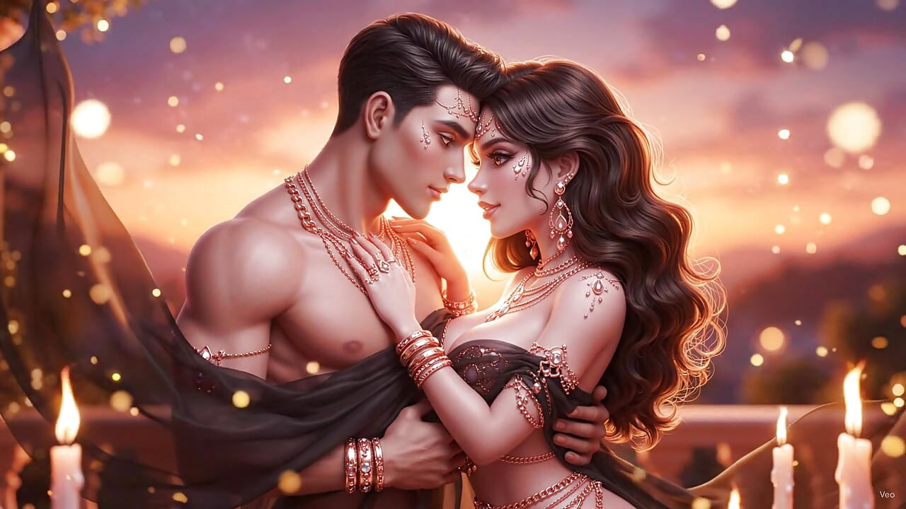 Pareja india en pura noche de pasión - joyería de oro - mein sexy girl aur musculoso chico caliente en química