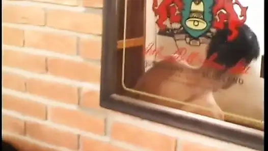 Stud and slut fucked in FFM bisexual orgy then guy takes cumshot