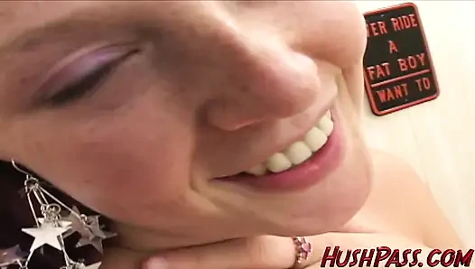 Jay Huntington Has The Pleasure of Breaking In Teen Alexis