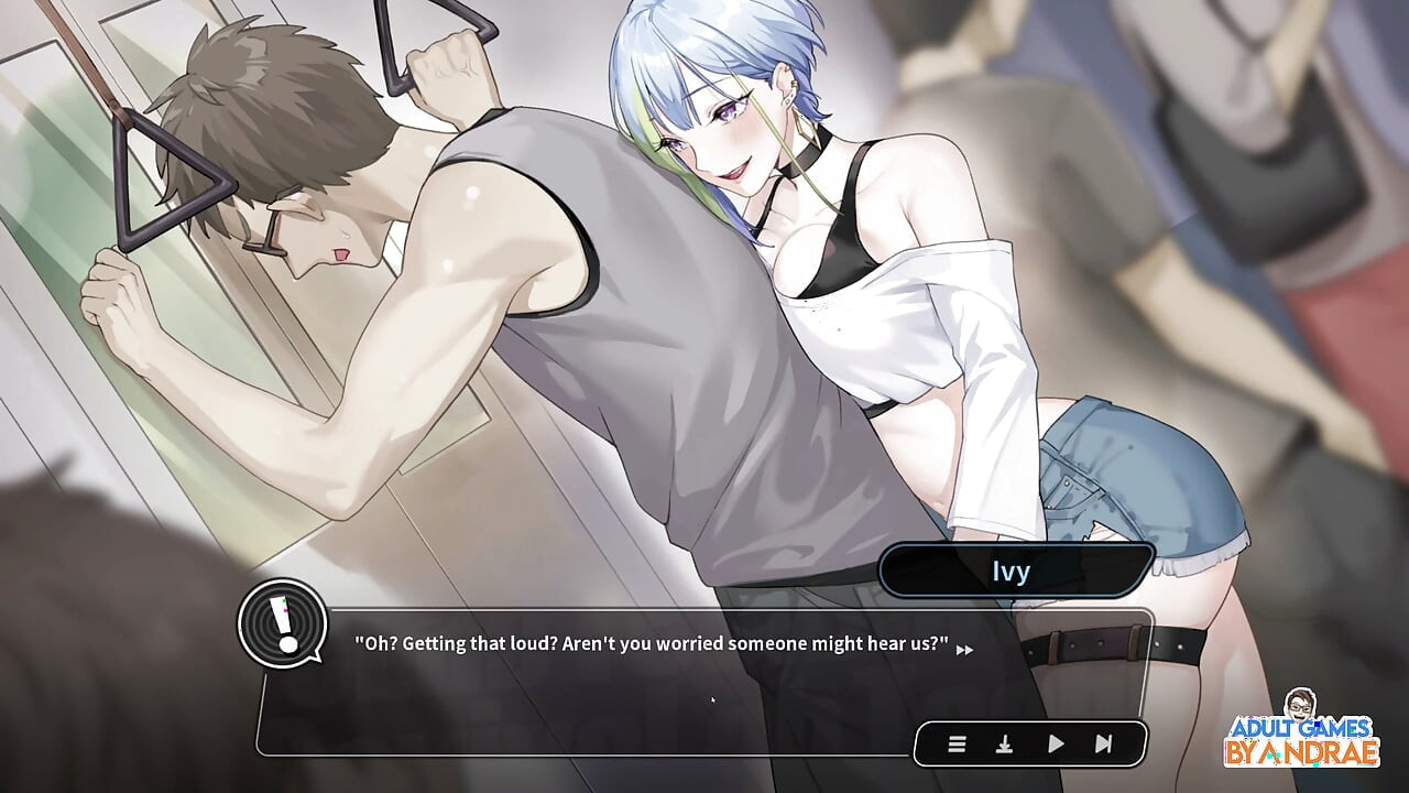 Sex, Secrets & Used Tech Gameplay Part 10 - Ivy's Sexual Fantasy Masturbation Inside the Streetcar