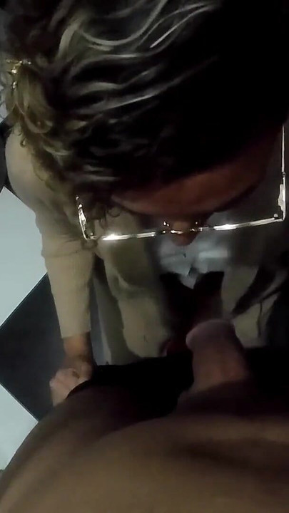 Emotional moment from "Convincing the girl in the coffee shop to have sex in the bathroom"