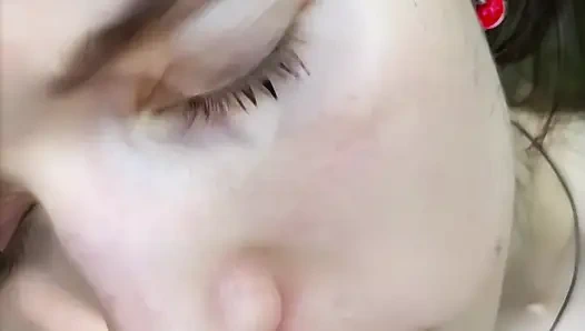 Cumshot in Mouth Slow Motion 60 Fps