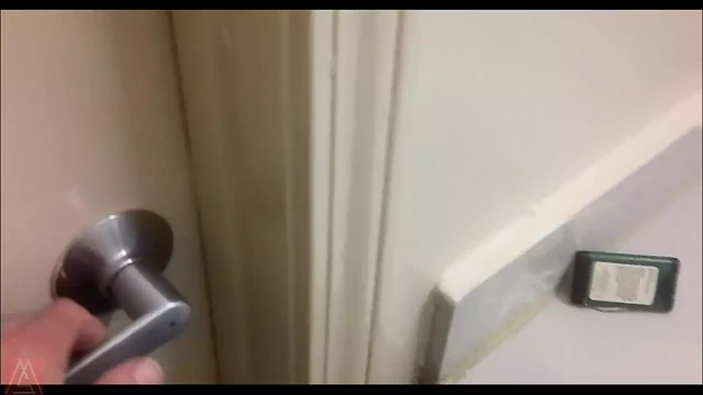 Shower Suprise for Harley Ryder but shes convinced to share hotel shower fuck