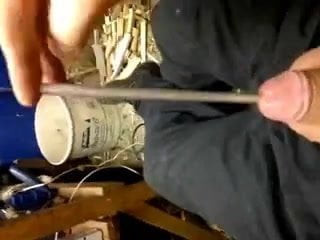 sounding my cock