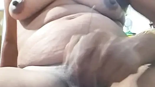 Tamil mommy Vegetables fingering in video call