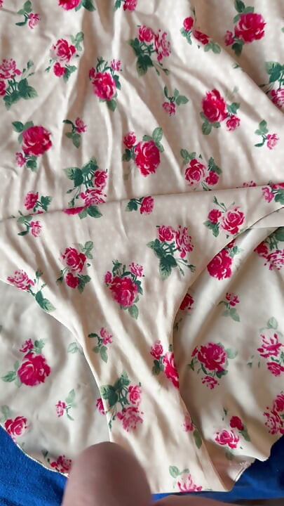 Cum on wife’s panties 57