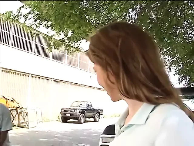 Girl gets picked up, fucked by black cock