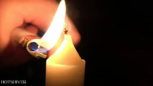Threesome Sex by Candlelight