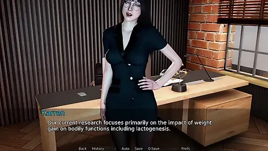 The gain trials - blonde bbw wird gefickt, während ihre dicken titten stillen - 3D pornospiele