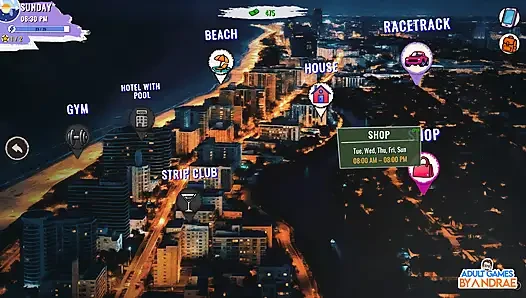 EP7: Diana와 바람을 피우고 만지는 - 그랜드 젖탱이 모험 (게임플레이)