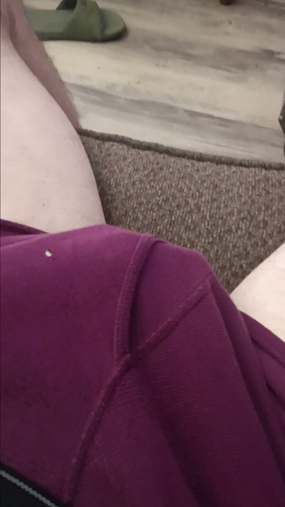 Me stroking my cock