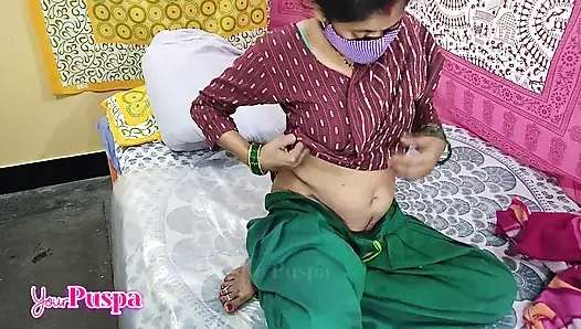 Puspa shaving Pussy in Room, Stepbrother ne chupke pussy shaved karte mms banaya
