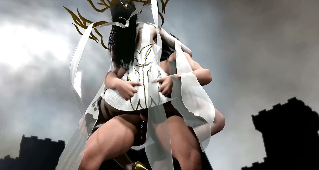 Cewek nakal asia super sange dengan gaun seksi dientot habis-habisan sampai matanya merem melek
